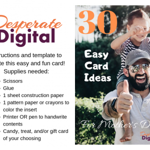 30 + Mother's Day Card Ideas